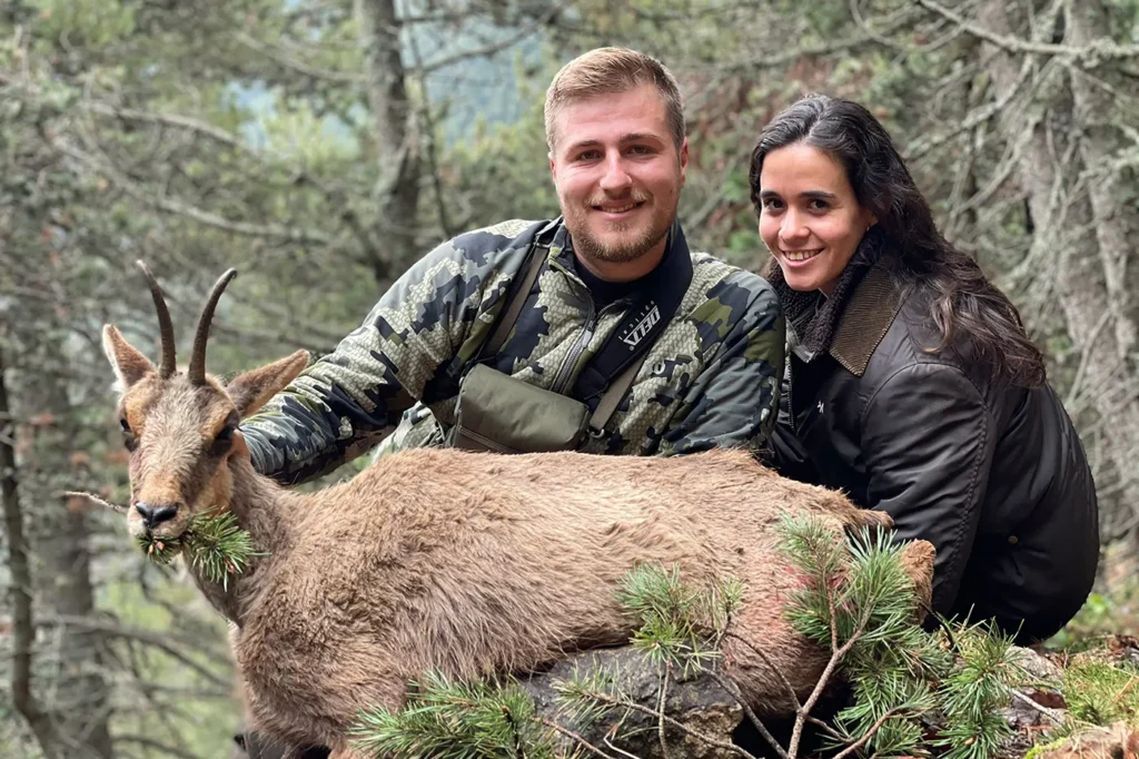 Sarrio pirenaico cazado en cacería organizada por BOAZU Huntings