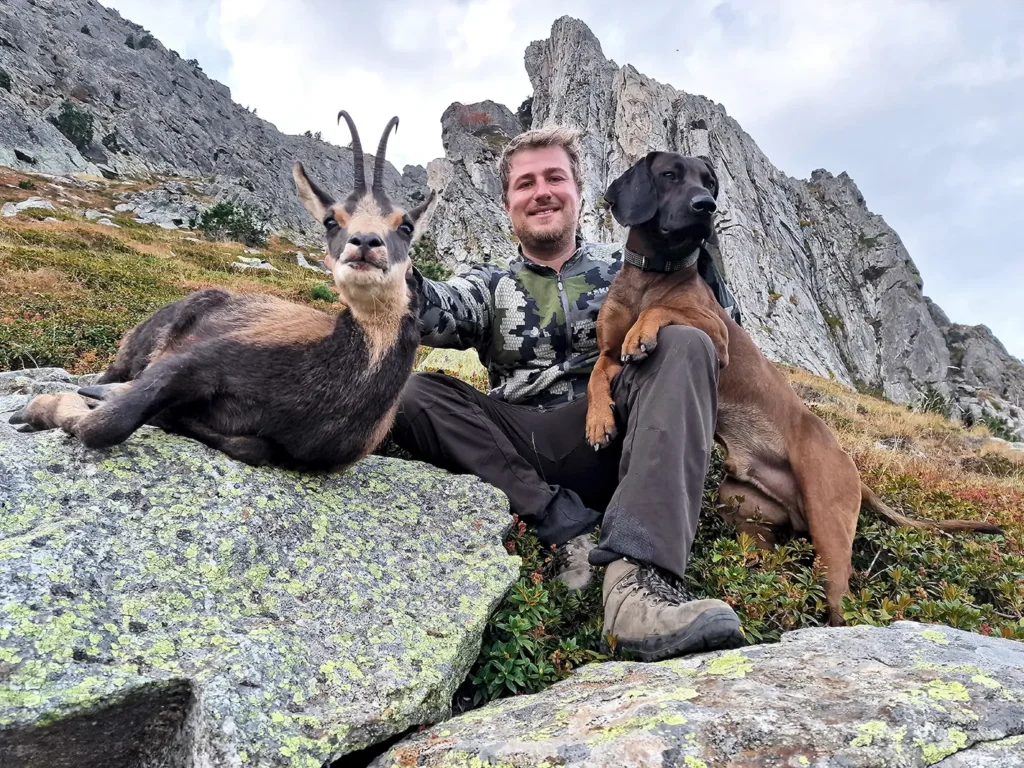 Sarrio pirenaico cazado en cacería organizada por BOAZU Huntings